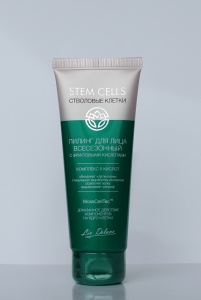 LIV DELANO STEM CELLS Пилинг для лица с фруктовыми кислотами 75г/25шт