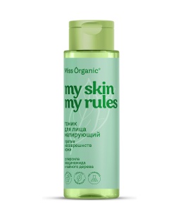 Фотография Global Bio Cosmetic Тоник для лица матирующий • Против несовершенств кожи • My Skin My Rules • Miss Organic • 190мл • Арт.GB-8356