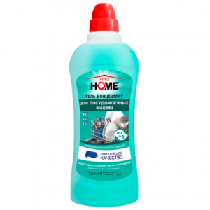Фотография Витекс HOME • ГЕЛЬ-концентрат для ПОСУДОМОЕЧНЫХ МАШИН, 1000мл код 02 10