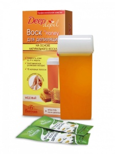 Фотография Флоресан Воск для депиляции • медовый "HONEY", 100мл • арт.Ф-421F