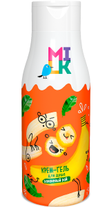 Фотография Милк Гель для душа • Milk • 500мл • Банановый Рай