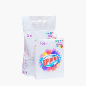 Фотография Невская Бытовая Химия SP Plus • Стиральный порошок • КОЛОР • Автомат • 400гр