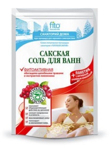 Фитокосметик Соль для ванн Сакская 