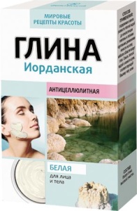Фитокосметик Глина белая Иорданская 100г