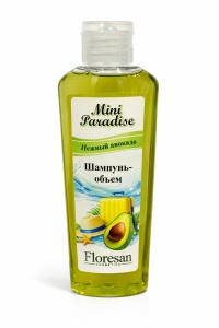 Фотография  Флоресан Mini Paradise Шампунь-Объём Восстанавливающий "Нежный Авокадо", 80 мл арт.Ф-843