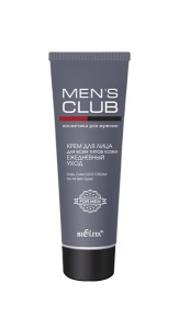 БЕЛИТА MENS CLUB Крем д/лица для всех типов кожи Ежедневный уход 75мл/20шт