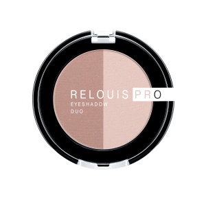 Фотография Релуи Тени для век • тон 101 • Relouis PRO • EYESHADOW DUO •  арт.РБ756-17