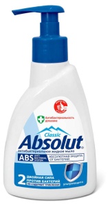 Фотография Абсолют Жидкое Мыло •  ABS Ультразащита Антибактериальное • 250мл