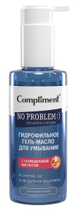 Фотография  Compliment No Problem Гидрофильное Гель-Масло для умывания с САЛИЦИЛОВОЙ КИСЛОТОЙ, 150 мл арт. 890354