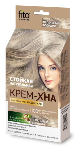 Фотография Фитокосметик Крем-Хна • ИНДИЙСКАЯ • В готовом виде •  "Пепельный блондин" 50мл  • арт.1129