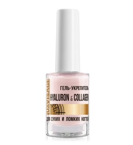 Л-В Гель-Укрепитель Hyaluron & Collagen для сухих и ломких ногтей, 9г/6шт Арт.К516