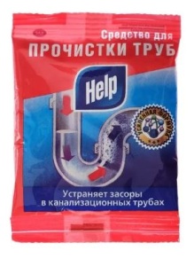 Фотография HELP Чистящее Средство для прочистки труб • 90гр • арт.4-0399