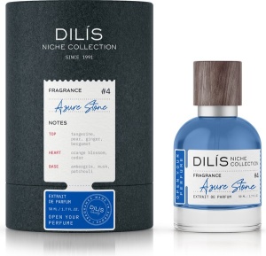 Фотография  DILIS Духи экстра для мужчин "AZURE STONE", 50 мл 