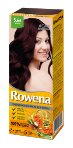 Фотография Acme-Color Крем-Краска для волос • Rowena •  Стойкая • Тон 5.66 • Божоле