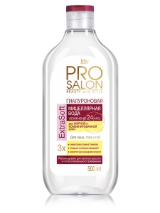 Iris PROsalon Мицеллярная вода для жирной и комбинированной кожи 500 мл/10шт