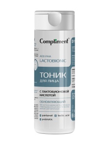 Compliment LACTOBIONIC ТОНИК Обновляющий для лица с лактобионовой кислотой, 35 мл арт.919012