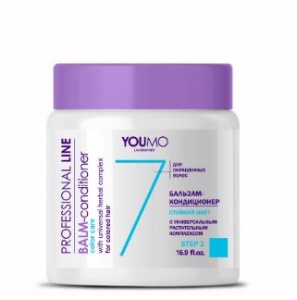 Фотография  Iris Professional Line Бальзам-Кондиционер №7 с универсальным растительным комплексом для окрашенных волос, 500мл