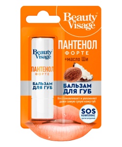 Фотография Фитокосметик Бальзам для губ • Пантенол Форте • Beauty Visage • 3,6гр • Арт.8009