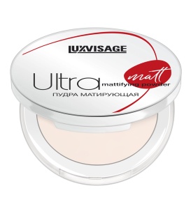 Фотография LuxVisage Пудра компактная • Матирующая Ultra Matt • Тон 102 • Natural • арт.К713