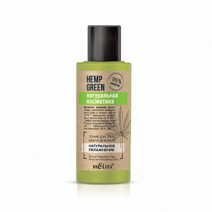 Фотография Белита Hemp Green • ТОНИК для лица, шеи и декольте "Натуральное увлажнение", 95мл