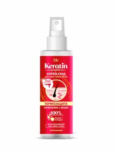Iris KERATIN PROGRAM Спрей-Уход для всех типов волос ТЕРМОЗАЩИТА, 200мл