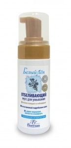 Фотография Флоресан Белый лён • МУСС Отбеливающий для умывания, 150мл • арт.Ф-24(т)