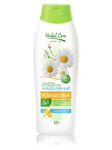 Фотография Iris Herbal Care • Шампунь-кондиционер • Мицеллярный "Ромашковый" • 400мл