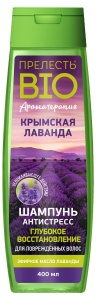 Фотография Прелесть БИО Шампунь-Антистресс • Крымская Лаванда • 400мл