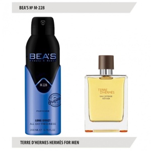 BEAS M228 Парфюмированный дезодорант Terre Hermes For Man 200мл