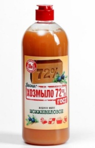 Фотография ПКК Весна Жидкое Хозяйственное мыло 72%, 860гр. арт.5207