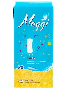 Фотография MEGGI Прокладки гигиенические • PANTY на каждый день • 20шт • арт. MEG402