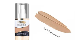 Фотография LuxVisage Тональный крем • Матирующий №01 Фарфоровый