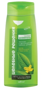 Фотография Белита Целебные решения • Особый Шампунь ЧИСТОТЕЛ И АВСТРАЛИЙСКОЕ ЧАЙНОЕ ДЕРЕВО против жирных волос и кожи 480мл