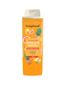 Фотография Compliment Бодрящие Тропики ПЕНА для ванны Тонизирующая, 500мл • арт.643799
