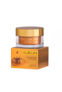 Фотография Белита-М Aurum" Крем для лица ПИТАТЕЛЬНЫЙ с золотом 45г