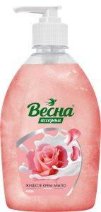 Фотография ПКК Весна Ассорти • Жидкое Крем-Мыло • • 500г "Роза" • арт.5224