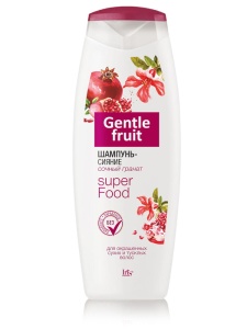 Фотография Iris Gentle Fruit • Шампунь-сияние "Сочный Гранат" • 400мл