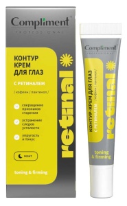 Фотография  Compliment Professional Azelaic Контур-Крем для глаз с ретиналем, 25 мл арт.890491