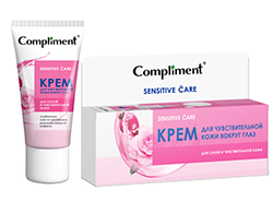 Фотография Compliment Крем для чувствительной кожи вокруг глаз • Sensitive Care • Sensitive Care • 25мл • арт.916875