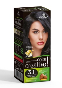 Fiona Creative color тон 3.1 Морозная ночь краска для волос