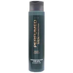 Фотография  ВИТЭКС Perfumed Men Collection WOOD PEPPER Парфюмированный гель-душ для волос и тела, 400 мл