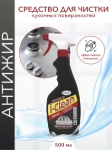 Фотография Romax Средство для чистки кухонных поверхносей • I-Clean • Антижир • 500мл