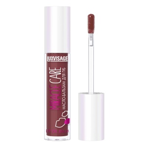 Фотография  Luxvisage МАСЛО-БАЛЬЗАМ для губ LUXVISAGE Miracle Care тон 108 Deep wine 3.4 гр Арт. К406 