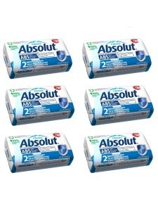 Абсолют Мыло • 90гр • Алое Антибактериальный, комплект из 6 шт. Фотография Абсолют Мыло • 90гр • Алое Антибактериальный, комплект из 6 шт.