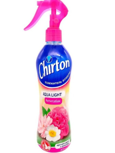 Фотография Chirton Освежитель воздуха водный • Аква Лайт Антитабак • 400 мл.