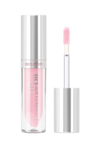 РЕЛУИ Масло для губ тон 01 Sakura Blossom GLOSSY GLAZE светло-розовый, арт. 1526-23