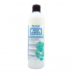 Фотография Эксклюзив-косметик Actuel placenta • Шампунь-бальзам • ПРОТИВ ВЫПАДЕНИЯ с плацентой • 500мл