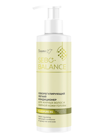 Фотография Белита-М Лёгкий кондиционер себорегулирующий • Для жирных волос и жирной кожи головы • Sebo-Balance • 190г