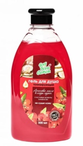 Фотография  РЕНЕССАНС КОСМЕТИК Для всей семьи Гель для душа "АРГАНОВОЕ МАСЛО и ЯГОДА ГОДЖИ"  500мл 