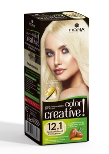 Фотография Fiona Creative color • тон 12.1 Сияющий блонд